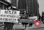 Standbild picket line New York City USA, 1941, aus Sekunde 37 historischem Filmmaterial Videoclip 65675053245