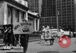 Standbild picket line New York City USA, 1941, aus Sekunde 46 historischem Filmmaterial Videoclip 65675053245