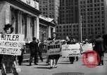 Standbild picket line New York City USA, 1941, aus Sekunde 59 historischem Filmmaterial Videoclip 65675053245