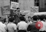 Standbild American Union für Organisation gegen Krieg New York City USA, 1941, aus Sekunde 39 historischem Filmmaterial Videoclip 65675053246