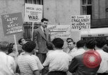 Standbild American Union für Organisation gegen Krieg New York City USA, 1941, aus Sekunde 43 historischem Filmmaterial Videoclip 65675053246