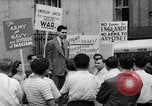 Standbild American Union für Organisation gegen Krieg New York City USA, 1941, aus Sekunde 44 historischem Filmmaterial Videoclip 65675053246