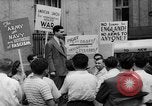 Standbild American Union für Organisation gegen Krieg New York City USA, 1941, aus Sekunde 45 historischem Filmmaterial Videoclip 65675053246