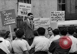 Standbild American Union für Organisation gegen Krieg New York City USA, 1941, aus Sekunde 46 historischem Filmmaterial Videoclip 65675053246
