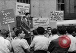 Standbild American Union für Organisation gegen Krieg New York City USA, 1941, aus Sekunde 54 historischem Filmmaterial Videoclip 65675053246