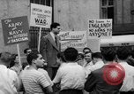 Standbild American Union für Organisation gegen Krieg New York City USA, 1941, aus Sekunde 56 historischem Filmmaterial Videoclip 65675053246
