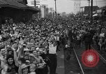 Immagine di Il candidato presidenziale Wendell Willkie sul sentiero di campagna Bloomington Illinois USA, 1940, secondo 20 filmato di repertorio 65675053248