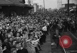 Immagine di Il candidato presidenziale Wendell Willkie sul sentiero di campagna Bloomington Illinois USA, 1940, secondo 21 filmato di repertorio 65675053248
