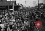Immagine di Il candidato presidenziale Wendell Willkie sul sentiero di campagna Bloomington Illinois USA, 1940, secondo 23 filmato di repertorio 65675053248