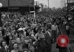 Immagine di Il candidato presidenziale Wendell Willkie sul sentiero di campagna Bloomington Illinois USA, 1940, secondo 24 filmato di repertorio 65675053248