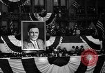 Immagine di Il candidato presidenziale Wendell Willkie sul sentiero di campagna Bloomington Illinois USA, 1940, secondo 45 filmato di repertorio 65675053248