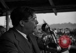 Immagine di Il candidato presidenziale Wendell Willkie sul sentiero di campagna Bloomington Illinois USA, 1940, secondo 56 filmato di repertorio 65675053248