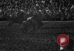 Image of bucking horses Los Angeles California USA, 1940, second 30 stock footage video 65675053253
