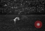 Image of bucking horses Los Angeles California USA, 1940, second 34 stock footage video 65675053253