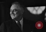 Image of President Franklin D Roosevelt re-elected in 1940 and 1944 New York United States USA, 1940, second 53 stock footage video 65675053255
