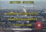 Standbild Ronald Reagan Washington DC USA, 1981, aus Sekunde 14 historischem Filmmaterial Videoclip 65675053260