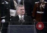 Image of President elect Ronald Reagan Washington DC USA, 1981, second 10 stock footage video 65675053262