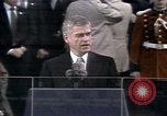 Image of President elect Ronald Reagan Washington DC USA, 1981, second 24 stock footage video 65675053262