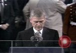 Image of President elect Ronald Reagan Washington DC USA, 1981, second 40 stock footage video 65675053262