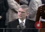 Image of President elect Ronald Reagan Washington DC USA, 1981, second 44 stock footage video 65675053262