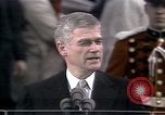 Image of President elect Ronald Reagan Washington DC USA, 1981, second 48 stock footage video 65675053262