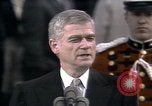 Image of President elect Ronald Reagan Washington DC USA, 1981, second 55 stock footage video 65675053262