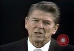 Image of President Ronald Reagan Washington DC USA, 1981, second 35 stock footage video 65675053266