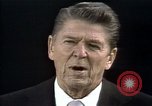 Image of President Ronald Reagan Washington DC USA, 1981, second 36 stock footage video 65675053266
