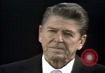 Image of President Ronald Reagan Washington DC USA, 1981, second 42 stock footage video 65675053266