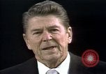 Image of President Ronald Reagan Washington DC USA, 1981, second 61 stock footage video 65675053266