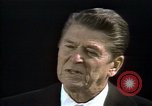 Image of President Ronald Reagan Washington DC USA, 1981, second 42 stock footage video 65675053267