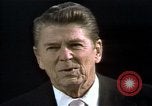 Image of President Ronald Reagan Washington DC USA, 1981, second 57 stock footage video 65675053267