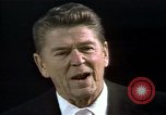 Image of President Ronald Reagan Washington DC USA, 1981, second 59 stock footage video 65675053267