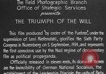 Image of Triumph of the Will Nuremberg Germany, 1934, second 17 stock footage video 65675053272