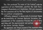 Image of Triumph of the Will Nuremberg Germany, 1934, second 23 stock footage video 65675053272