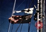 Image of Navy burial at sea Pacific Ocean, 1944, second 14 stock footage video 65675053282