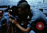 Image of Navy burial at sea Pacific Ocean, 1944, second 33 stock footage video 65675053282
