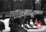 Image of American Peace Mobilization anti-war march in World War 2 Washington DC USA, 1941, second 14 stock footage video 65675053289