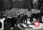Image of American Peace Mobilization anti-war march in World War 2 Washington DC USA, 1941, second 15 stock footage video 65675053289