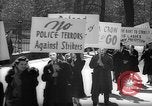 Image of American Peace Mobilization anti-war march in World War 2 Washington DC USA, 1941, second 20 stock footage video 65675053289