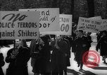 Image of American Peace Mobilization anti-war march in World War 2 Washington DC USA, 1941, second 21 stock footage video 65675053289