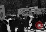 Image of American Peace Mobilization anti-war march in World War 2 Washington DC USA, 1941, second 26 stock footage video 65675053289