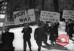 Image of American Peace Mobilization anti-war march in World War 2 Washington DC USA, 1941, second 32 stock footage video 65675053289