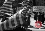 Image of American Peace Mobilization anti-war march in World War 2 Washington DC USA, 1941, second 34 stock footage video 65675053289