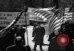 Image of American Peace Mobilization anti-war march in World War 2 Washington DC USA, 1941, second 39 stock footage video 65675053289