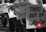 Image of American Peace Mobilization anti-war march in World War 2 Washington DC USA, 1941, second 62 stock footage video 65675053289
