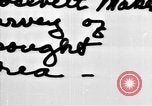 Standbild Präsident Franklin Roosevelt Bismarck North Dakota USA, 1936, aus Sekunde 1 historischem Filmmaterial Videoclip 65675053292