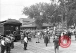 Standbild Präsident Franklin Roosevelt Bismarck North Dakota USA, 1936, aus Sekunde 8 historischem Filmmaterial Videoclip 65675053292