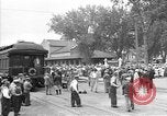 Standbild Präsident Franklin Roosevelt Bismarck North Dakota USA, 1936, aus Sekunde 10 historischem Filmmaterial Videoclip 65675053292