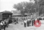 Standbild Präsident Franklin Roosevelt Bismarck North Dakota USA, 1936, aus Sekunde 13 historischem Filmmaterial Videoclip 65675053292